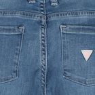 Girls Blue Logo Denim Jeans, 1, hi-res