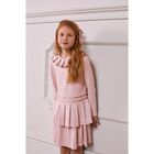 Girls Pink Pleated Dress, 1, hi-res