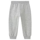 Younger Boys Grey Logo Joggers, 1, hi-res