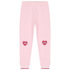 Girls Pink Logo Tracksuit, 1, hi-res