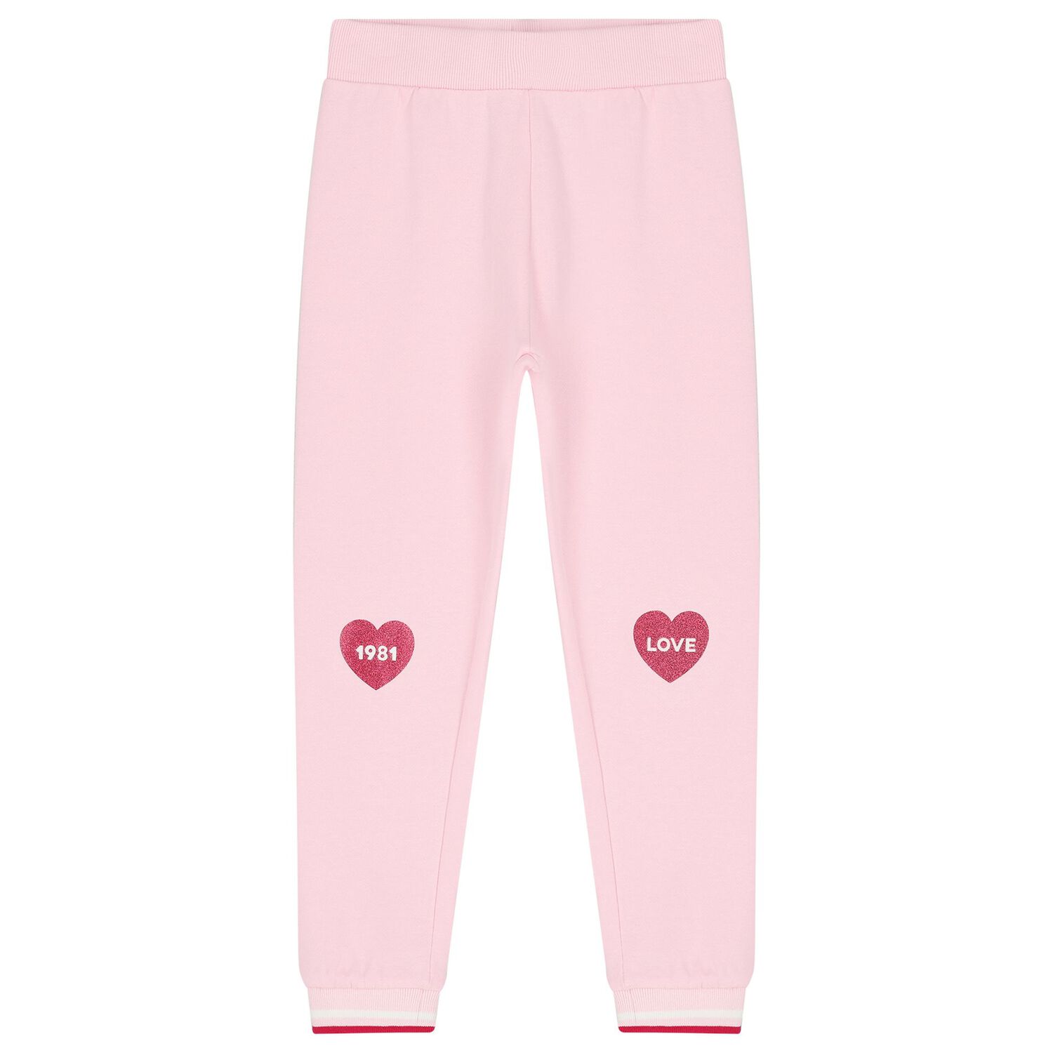 Girls Pink Logo Tracksuit, 1, hi-res