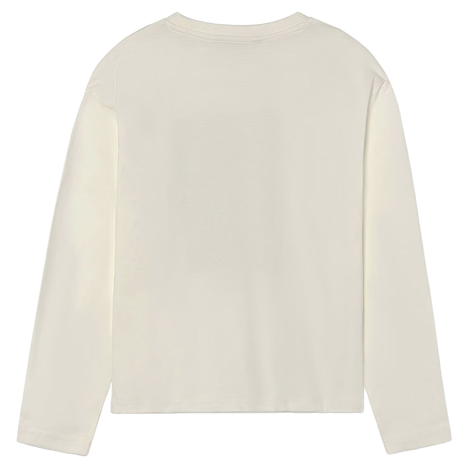 Boys Ivory Basketball Long Sleeve Top, 1, hi-res
