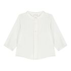 Baby Boys White & Beige Shorts Set, 2, hi-res