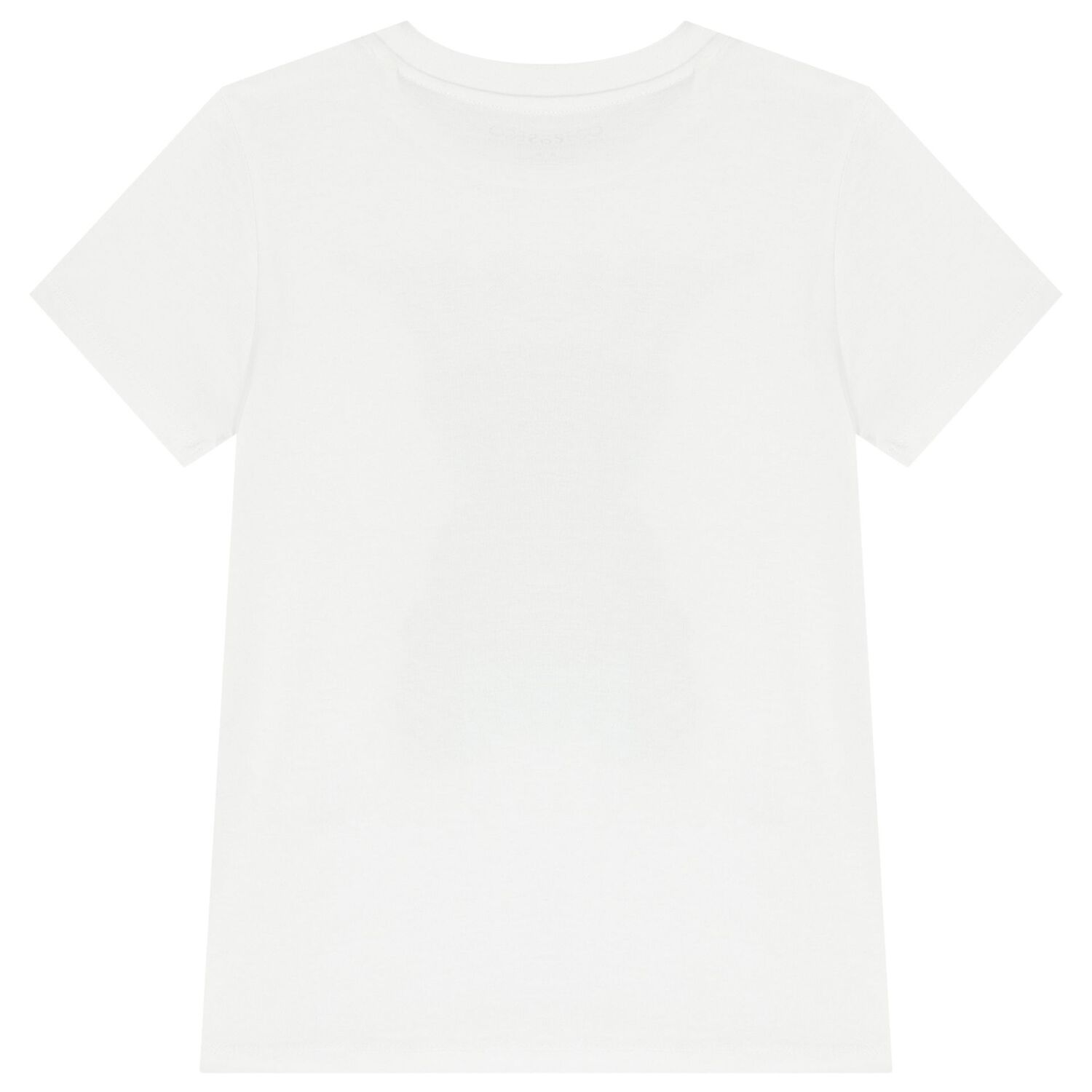 White Teddy Bear Logo T-Shirt, 1, hi-res