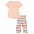 Girls Pink & Ivory Leggings Set, 1, hi-res
