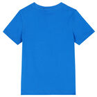 Boys Blue Logo T-Shirt, 1, hi-res