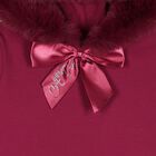 Girls Burgundy Leggings Set, 1, hi-res