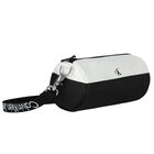 White & Black Logo Bag, 1, hi-res