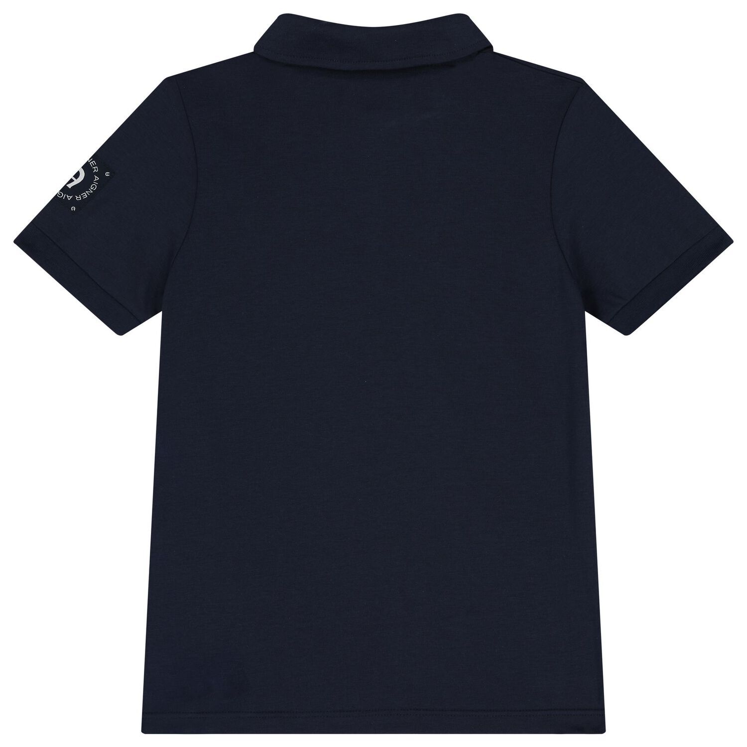 Boys Navy Blue Logo Polo Shirt, 3, hi-res image number null