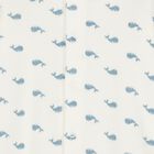 Ivory Whale Babygrow, 1, hi-res