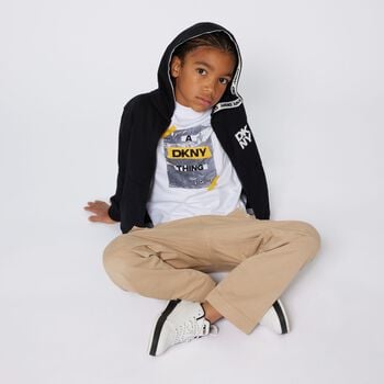 Boys Ivory Logo T-Shirt