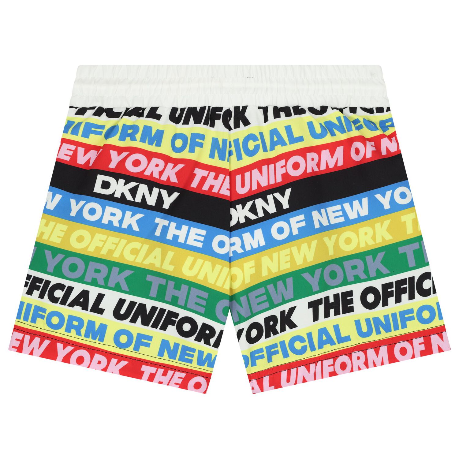 Boys Multi-Coloured Logo Swim Shorts, 1, hi-res image number null