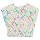 Girls Ivory Logo T-Shirt, 1, hi-res