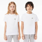 Boys White Logo T-Shirt, 1, hi-res