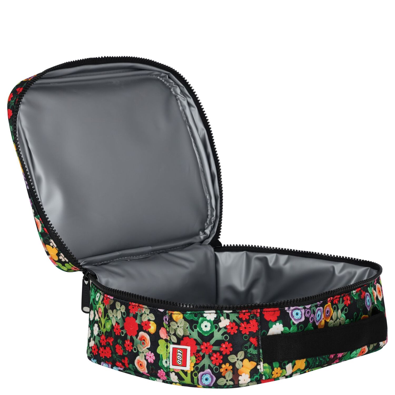 Girls Green Floral LEGO® Lunch Bag, 1, hi-res image number null