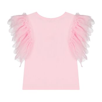 Girls Pink 8th Birthday T-Shirt