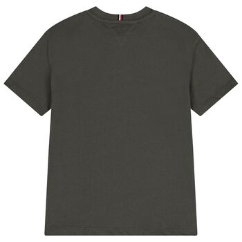 Boys Green Logo T-Shirt