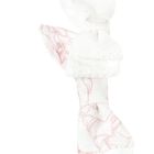 Girls Ivory Floral Chiffon Headband, 1, hi-res