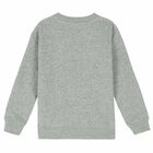 Girls Grey Logo Sweatshirt, 1, hi-res