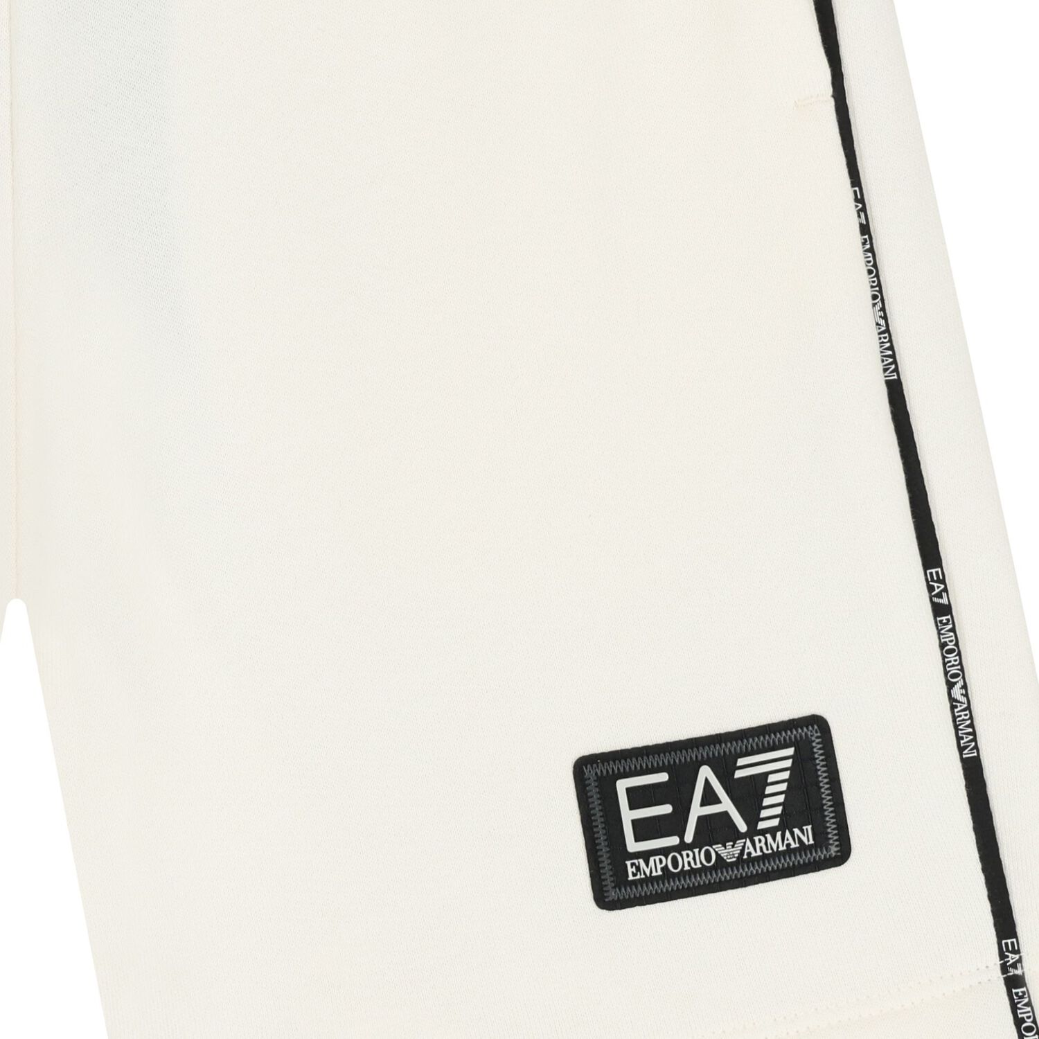 Boys Ivory Logo Shorts, 1, hi-res