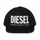 Boys Black & White Logo Cap, 1, hi-res