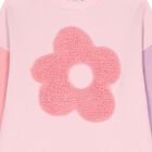 Girls Pink & Green Flower Leggings Set, 1, hi-res