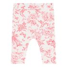 Baby Girls White & Red Floral Pyjama Set, 1, hi-res