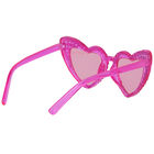 Girls Pink Heart Sunglasses, 1, hi-res
