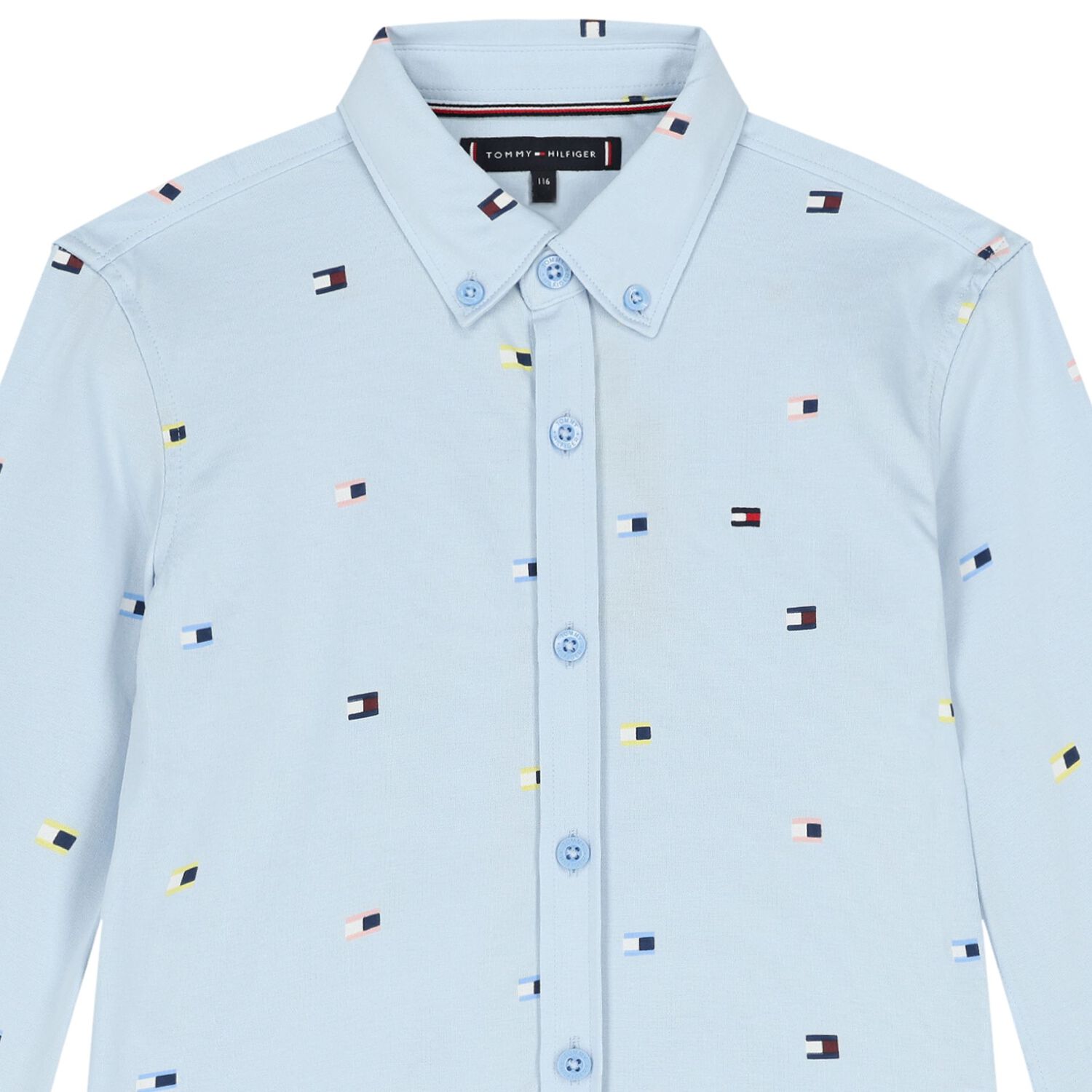 Boys Blue Logo Shirt, 1, hi-res image number null