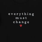 Girls Black Logo Dress, 1, hi-res