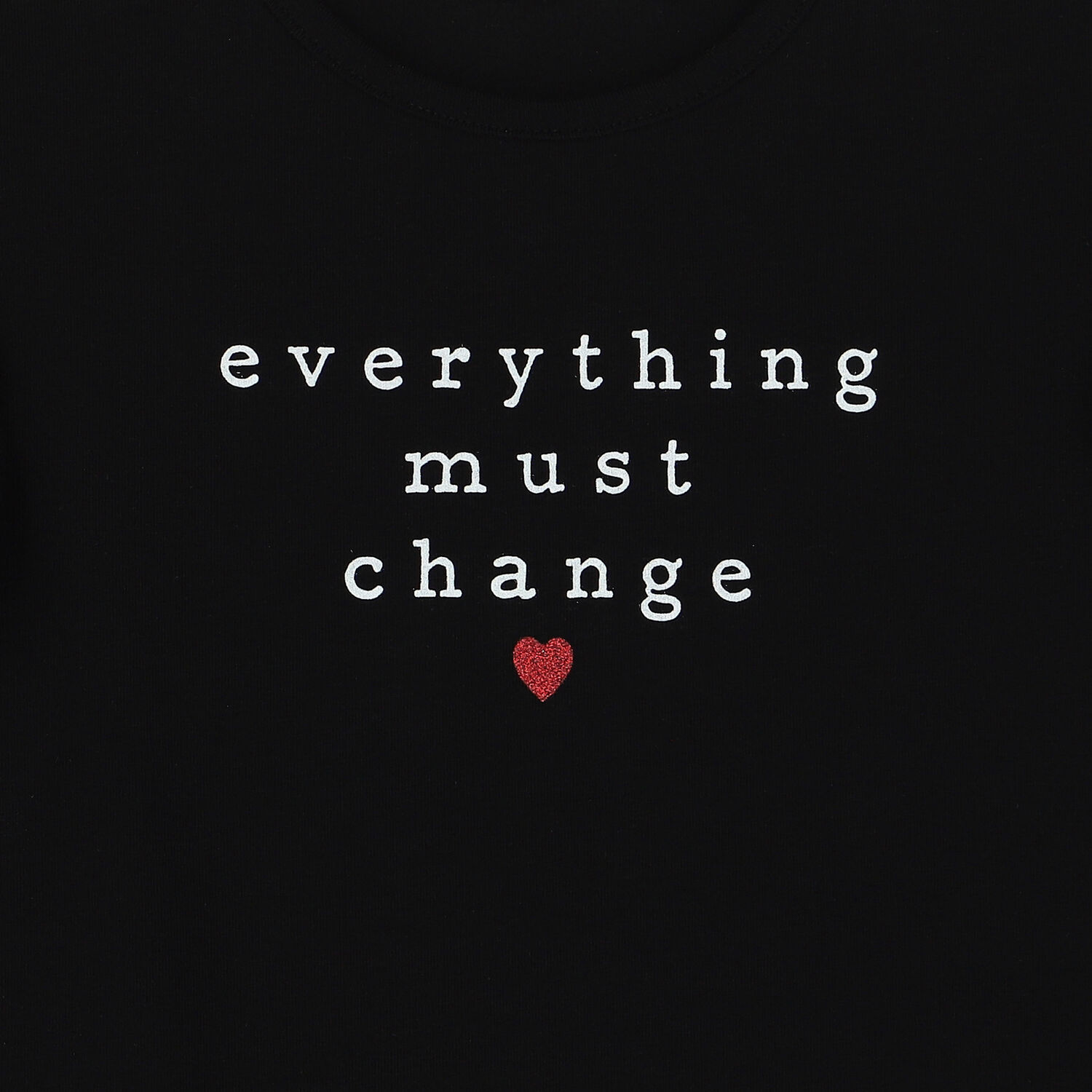 Girls Black Logo Dress, 1, hi-res