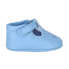 Baby Boys Blue Pre Walker Shoes, 4, hi-res