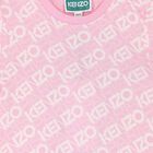 Younger Girls Pink Logo Dress, 1, hi-res