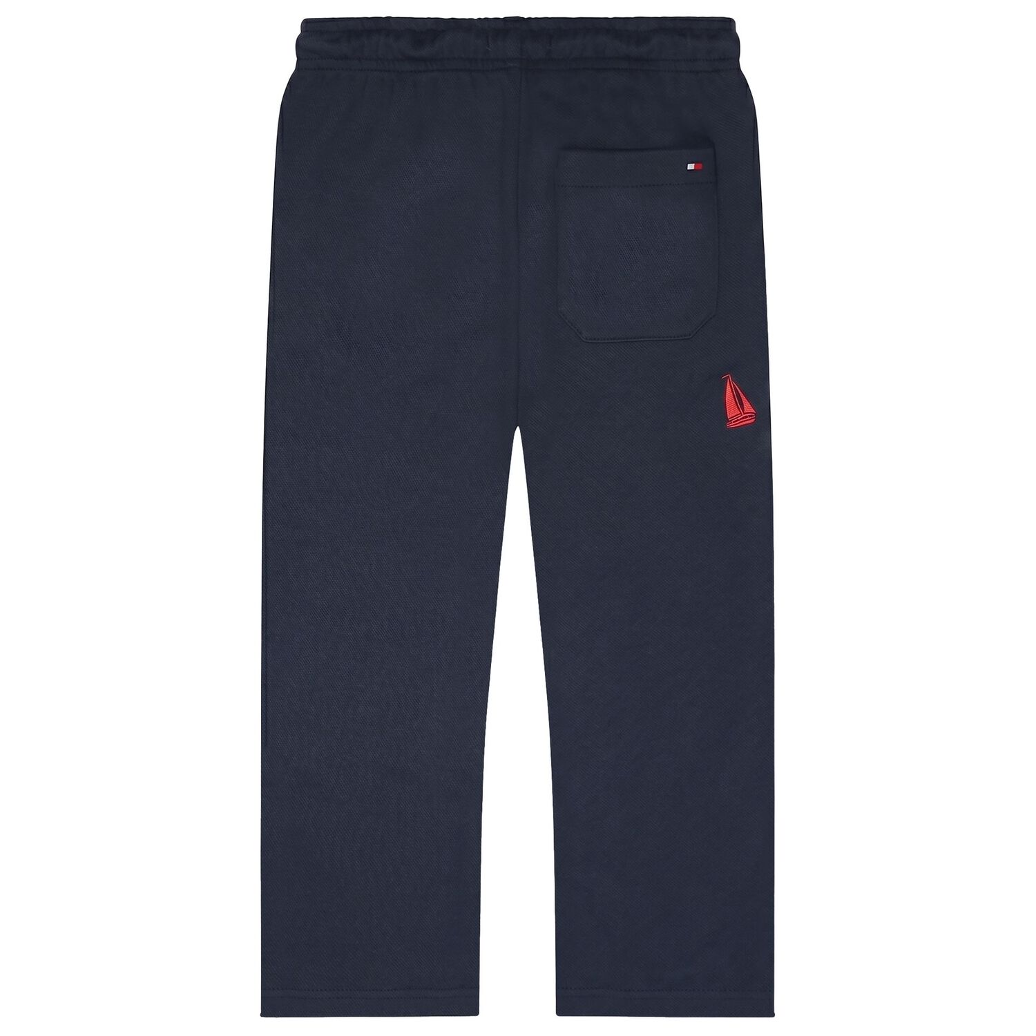 Boys Navy Blue Logo Joggers, 1, hi-res