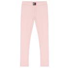 Girls Pink Logo Leggings Set, 2, hi-res