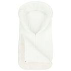 Baby Girls Ivory & Pink Tulle Nest, 1, hi-res