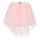 Girls White & Pink Skirt Set, 1, hi-res