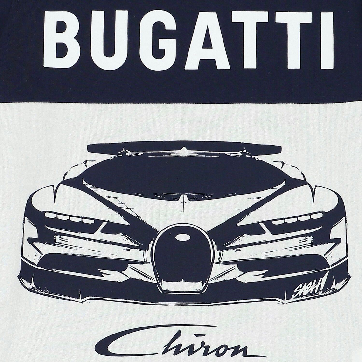 Boys Navy & White Logo T-Shirt, 3, hi-res