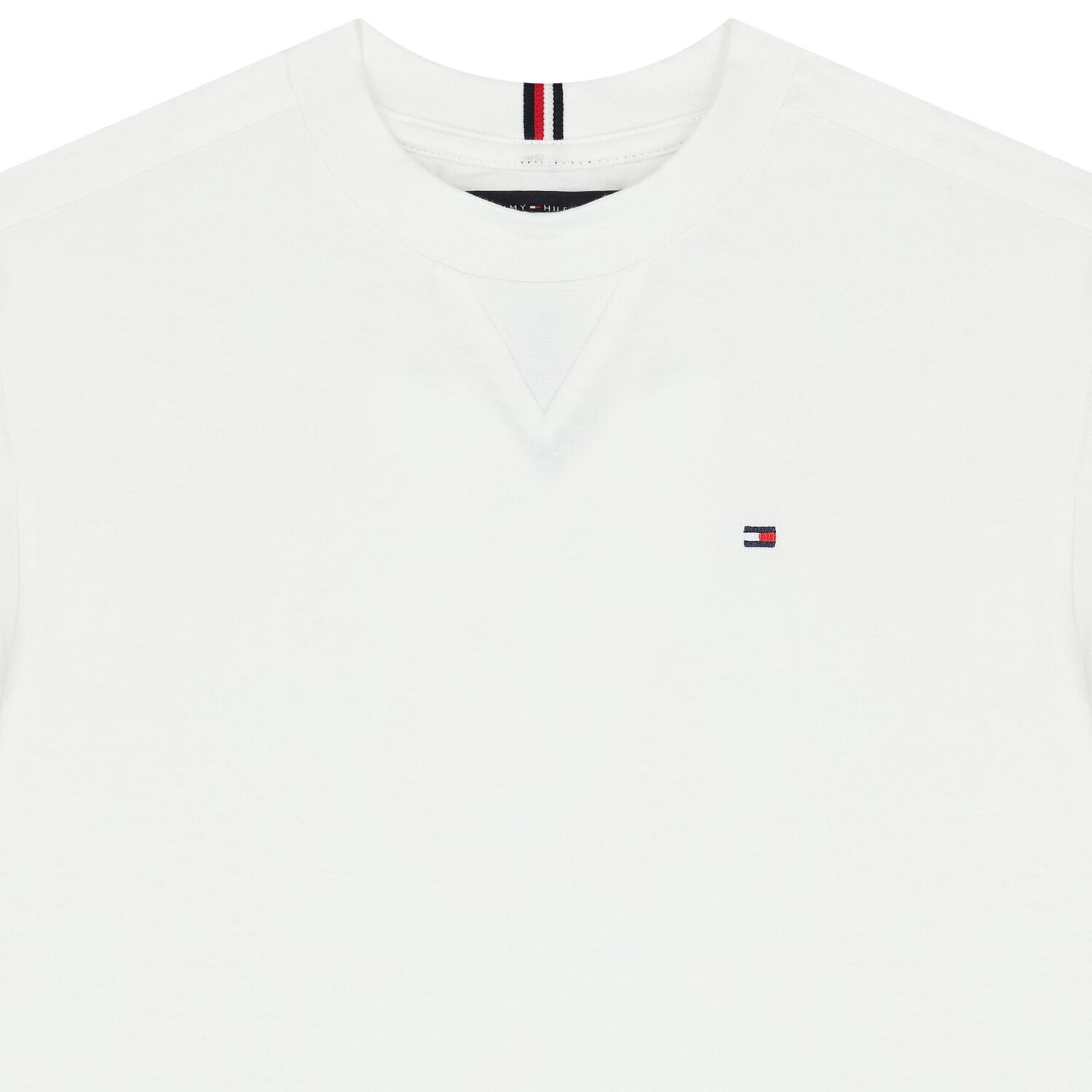 Boys White Logo T-Shirt, 1, hi-res