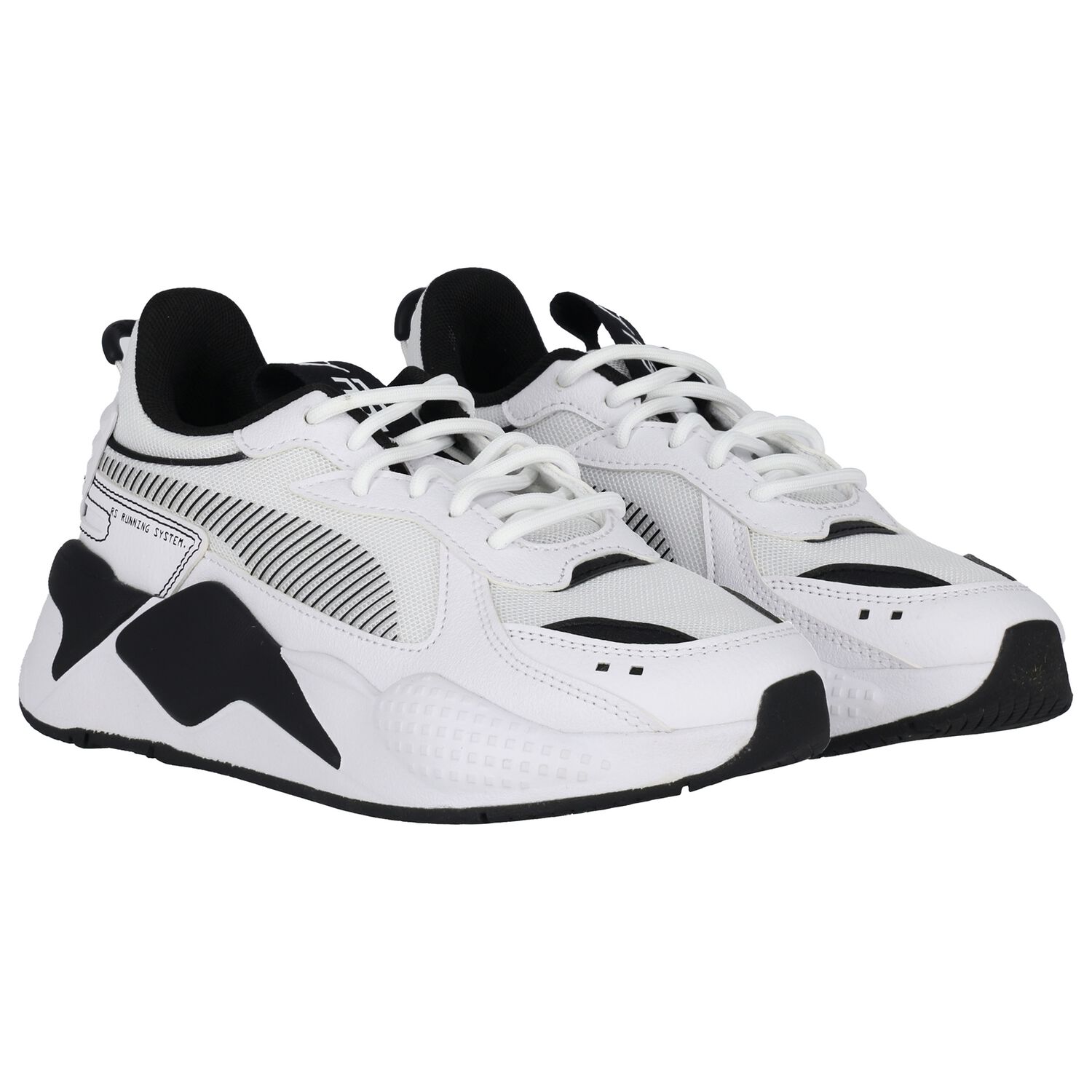 White & Black RS-X Jr Trainers, 1, hi-res
