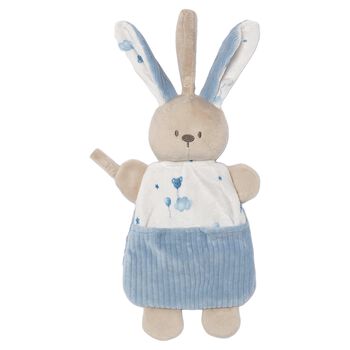 Baby Boys Blue, Beige & White Baby Pacifier Holder