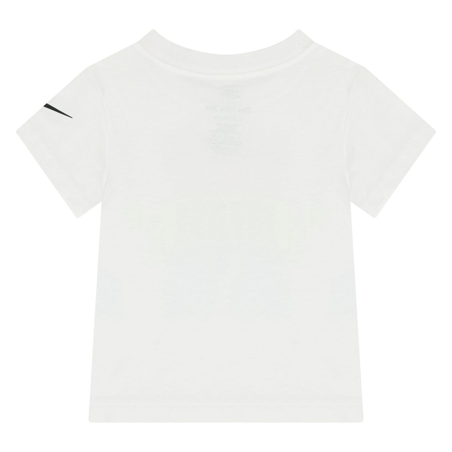 Younger Girls White Logo T-Shirt, 1, hi-res