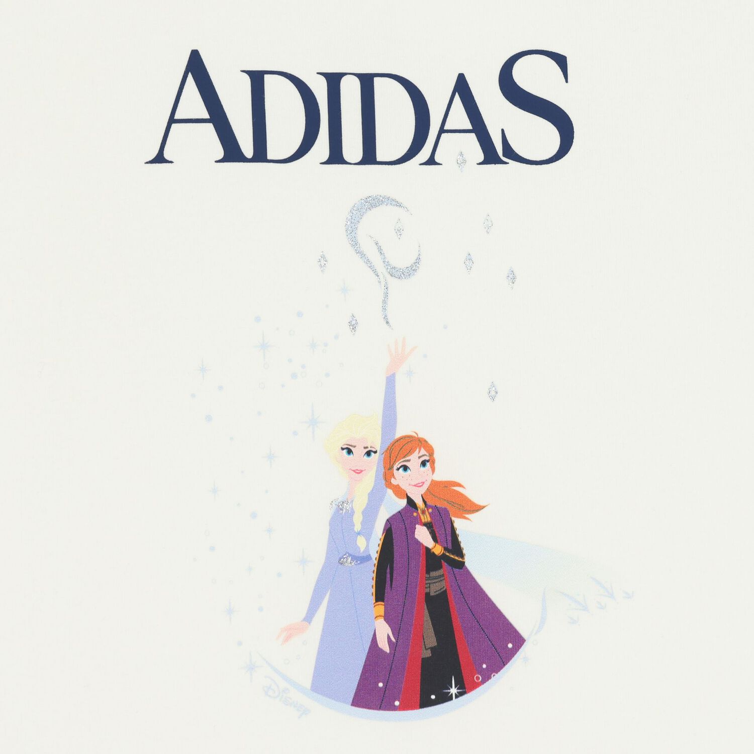 Younger Girls Ivory & Purple Disney Shorts Set, 1, hi-res