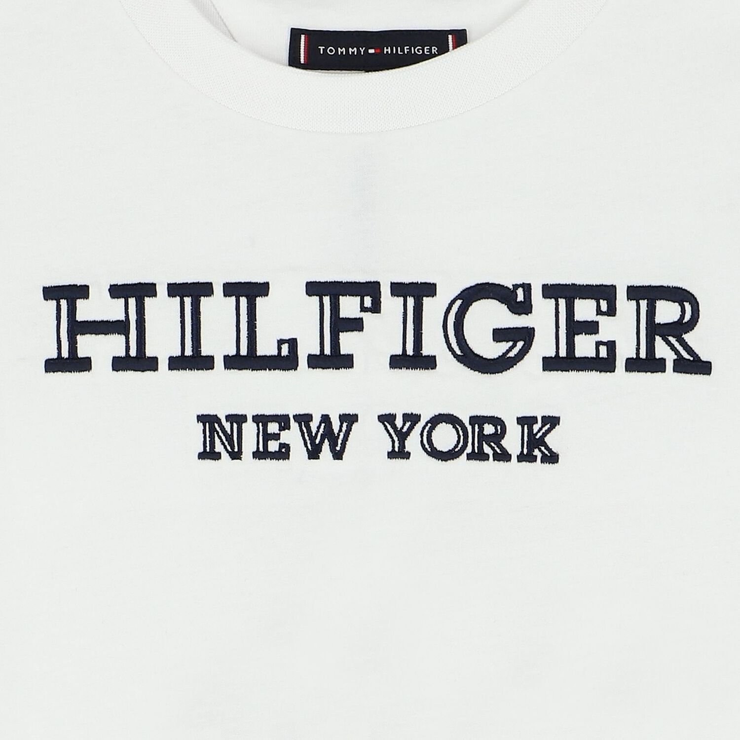 Boys White Logo T-Shirt, 1, hi-res