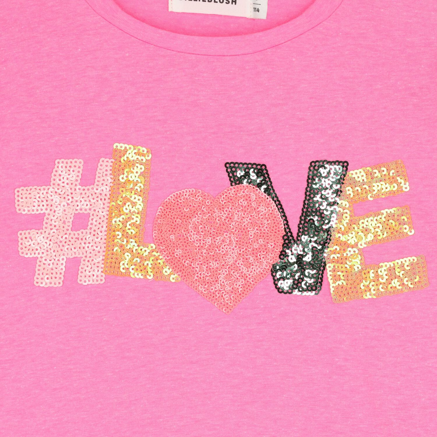 Girls Pink Long Sleeve Top, 1, hi-res