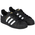 Black Superstar Trainers, 2, hi-res