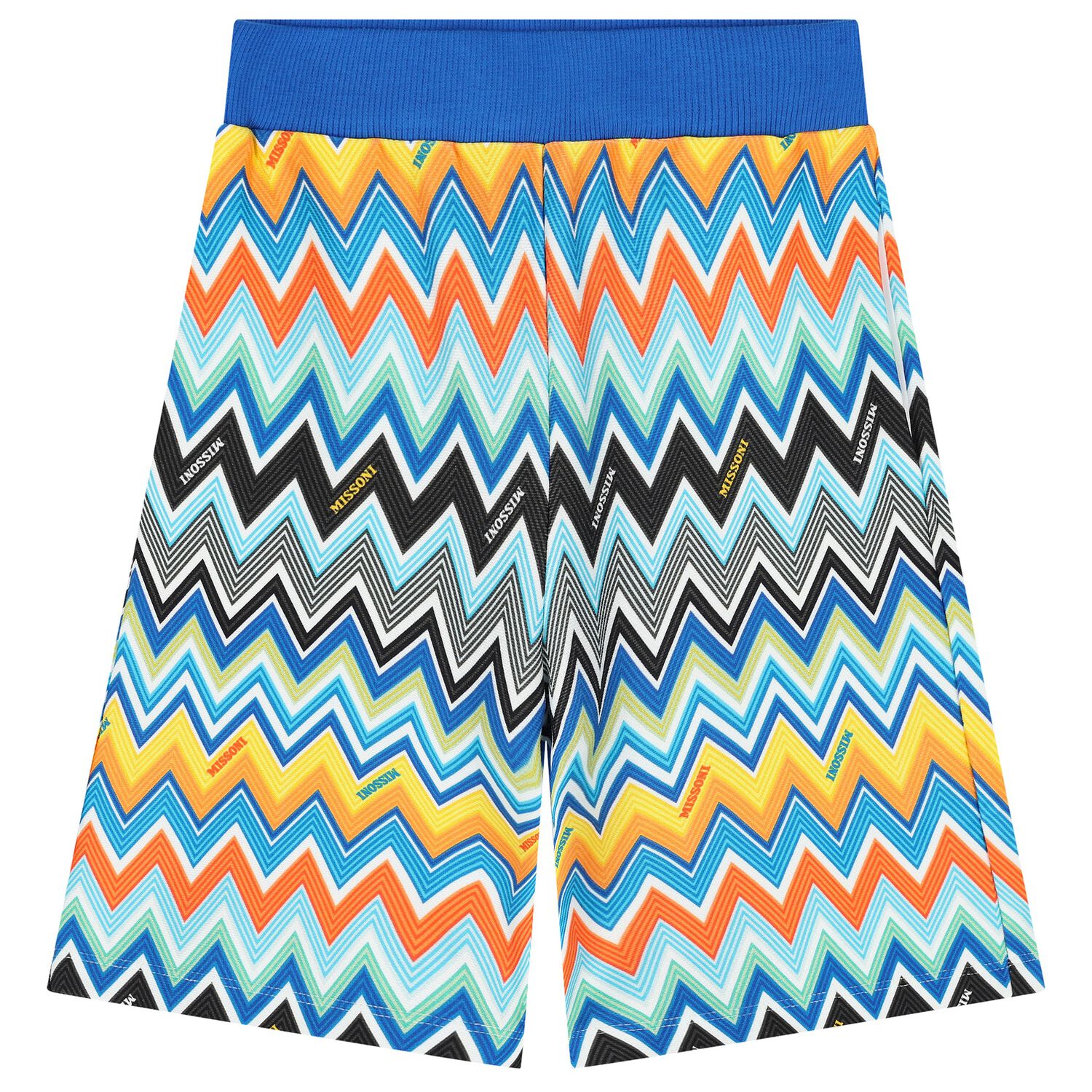 Boys Multi-Coloured Zig Zag Shorts, 1, hi-res image number null