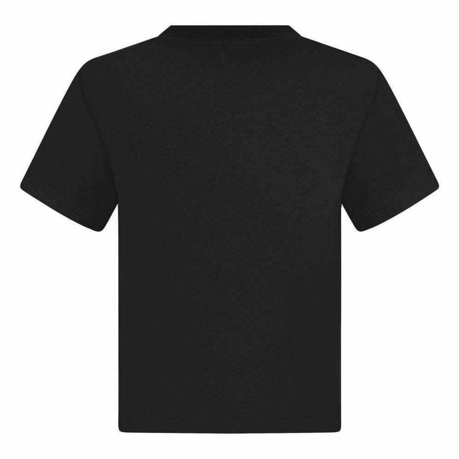 Boys Black Logo T-Shirt, 1, hi-res