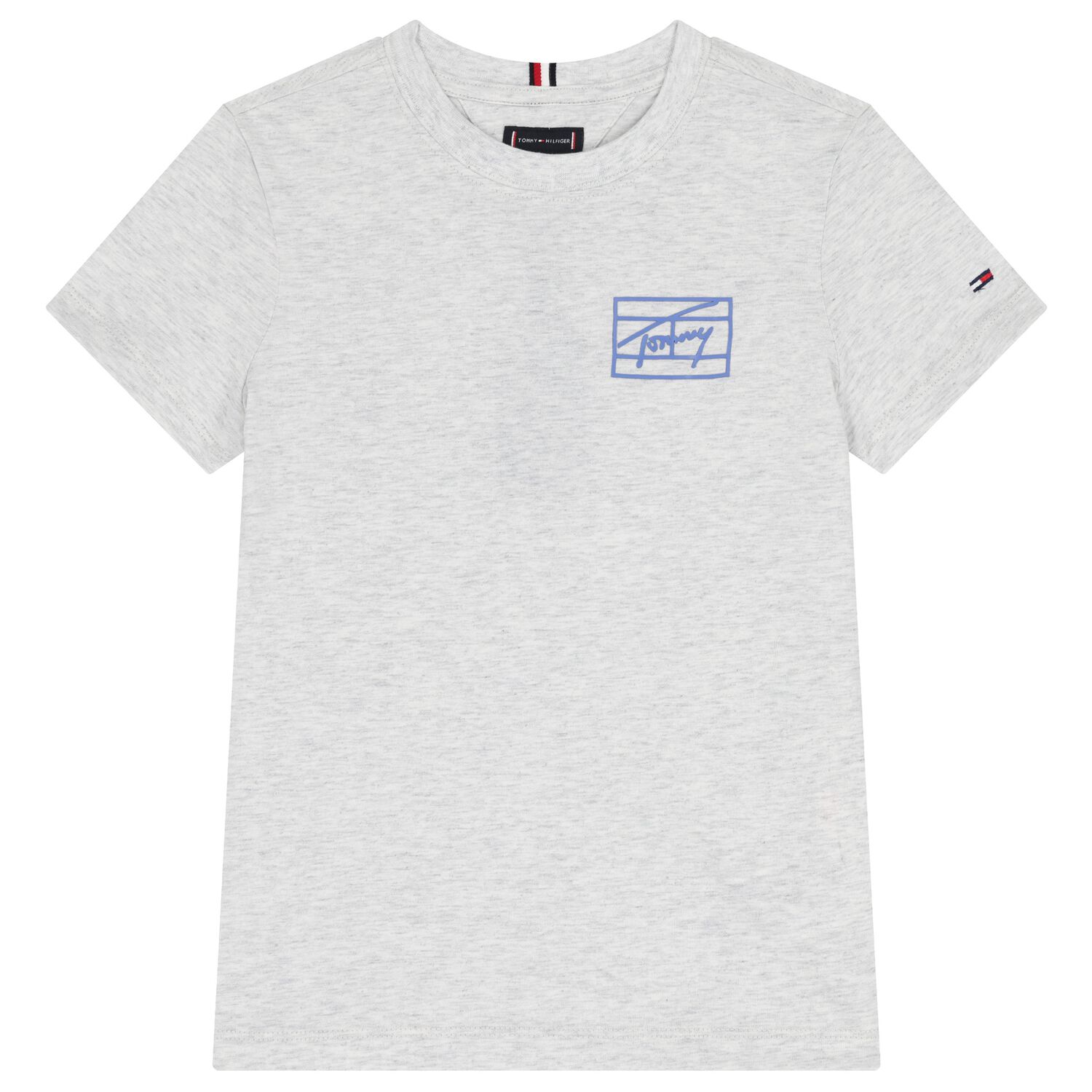Boys Grey Logo T-Shirt, 2, hi-res