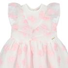 Girls Floral Ruffle Dress, 1, hi-res